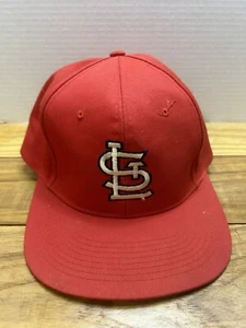 Vintage St Louis Cardinals MLB Snapback Hat Red - Picture 1 of 5