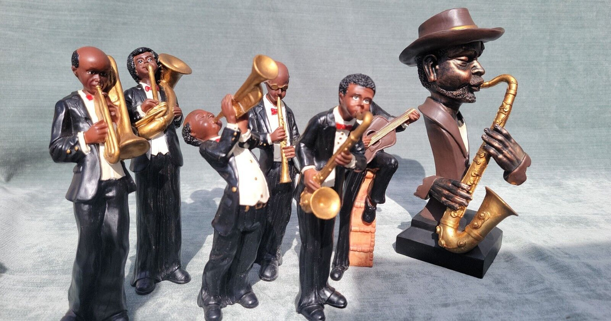 Jazz Band Figurines Indiana Collectible People Figurines for Jazz Band Figurines Indiana Collectible People Figurines for