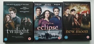 ⭐The Twilight Saga 3 DVD Box Set includes Twilight, New Moon, Eclipse - Picture 1 of 4