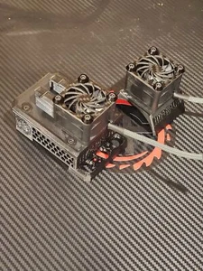 24v HIGH POWER RC COOLING FAN HOBBYWING MAX5G2 56mm 12s LOSI DBXLE 2.0 5T 5B - Picture 1 of 1