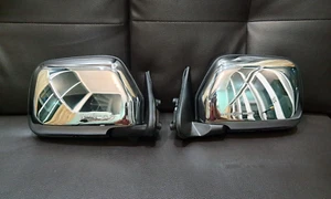 Door Side Mirror Chrome for Toyota Pickup Hilux LN85 LN106 4Runner Surf 1988-97 - Picture 1 of 11