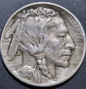 πΊπΈ 1915 Philadelphia Mint Buffalo Nickel USA - Picture 1 of 2