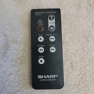 Sharp G0027TA Camcorder Replacement Wireless Controller Remote Control in Black - Picture 1 of 6
