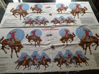 APLICACIONES VAQUERO HÁGALO USTED MISMO DE COLECCIÓN PANEL ÚNICO TIENE TODAS LAS PIEZAS DIRECCIÓN 44" W X 34" L Foto 1 de 4