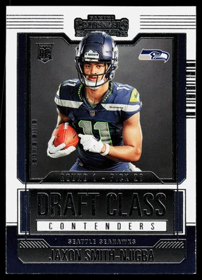 Jaxon Smith-Njigba 2023 Panini Contenders Rookie Draft Class RC Seattle Seahawks - Image 1 of 2