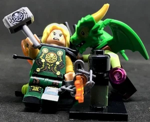 MARVEL THOR AVENGERS © Vintage + DUNGEONS & DRAGONS CUSTOM ALAX JADESCALES - Imagen 1 de 8