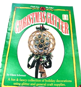 CHRISTMAS GLITTER MRS. PUTTER HOLIDAY DECORATIONS, PARTY FAVORS, GIFT TAGS NOS - Picture 1 of 7