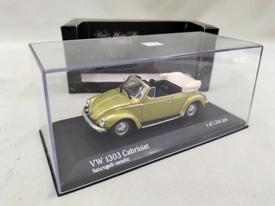 MINICHAMPS 1972-80 Saturn Yellow VW1303 abriolet - Image 1 of 4