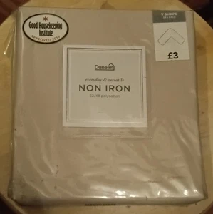 Dunelm non iron fitted sheet single Grey - Picture 1 of 2