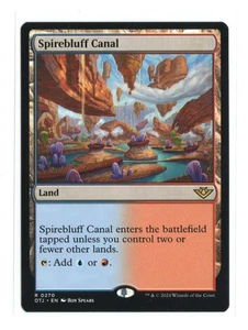 MTG - Spirebluff Canal - Normal - Outlaws of Thunder Junction - Near Mint - Picture 1 of 2