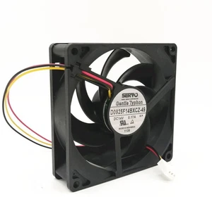 SERVO GentleTyphoon D0925F14BXCZ-49 9CM 14V 0.17A Scythe fan - Picture 1 of 8