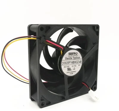 SERVO GentleTyphoon D0925F14BXCZ-49 9CM 14V 0.17A Scythe fan - Image 1 of 4