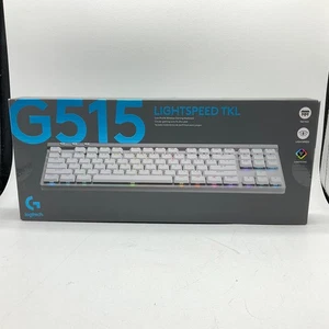 Clavier de jeu mécanique sans fil profil bas Logitech G515 Lightspeed TKL NEUF - Photo 1/7