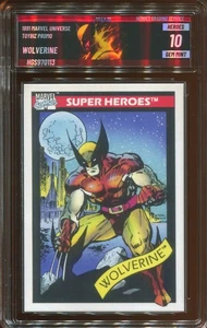 1991 IMPEL MARVEL UNIVERSE TOYBIZ PROMO WOLVERINE HGS 10 GEM MINT - Picture 1 of 2