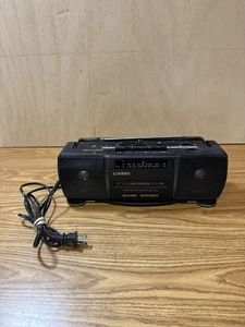 Casio CP-50B Radio Bass Boost AM/FM Stereo Cassette Recorder FUNKTIONIERT Ghettoblaster - Bild 1 von 12