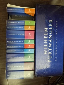 WILHELM FURTWANGLER - THE LEGACY 107 CD + DVD missing Box 2 - Imagen 1 de 2