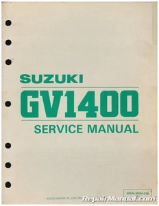 1986-1988 Suzuki GV1400 Cavalcade Motorcycle Service Manual - Picture 1 of 1