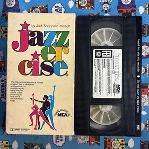 Jazzercise (VHS, 1987) Judi Sheppard Misset Vintage Workout Tape - Picture 1 of 5