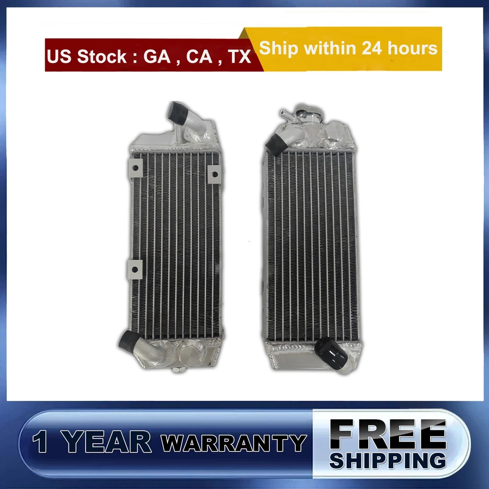 For 2000-2022 SUZUKI DRZ400S DRZ400SM  2016 2015 2014 2013 2012 Cooling Radiator - Image 1 of 4