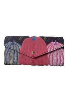 Louis Vuitton Pumpkin Motif Fold Wallet From Japan - Picture 1 of 5