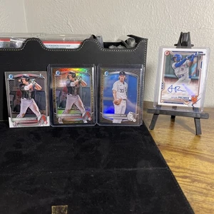 Slade Caldwell Bowman 2025 Chrome Cards Lot - #’d /50, 1st, Auto, More - Picture 1 of 7