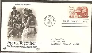 US SC # 2011 Aging Together FDC. Artcraft Cachet. - Picture 1 of 1