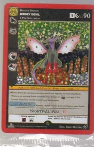 JERSEY DEVIL HOLO COMPLETA RARA METAZOO TCG NIGHTFALL 1A EDICIÓN TARJETA SELLADA PROMOCIÓN - Imagen 1 de 1