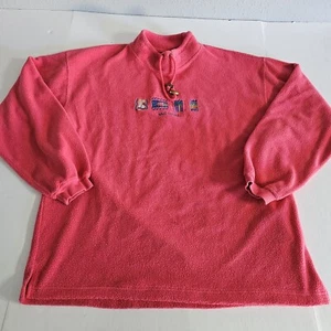 Desert Heat XL Maui Hawaii Long-sleeve Pink Fleece - Picture 1 of 7