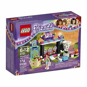 Lego Friends 41127 Friends Amusement Park Arcade Mia Minifigs NISB NEW