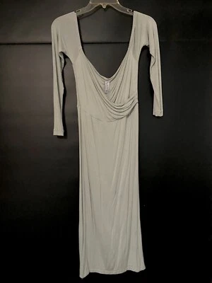 Sexy Mama Maternity Dress - Off The Shoulder Sweetheart LONG SLEEVES SIZE 2 - Image 1 of 4