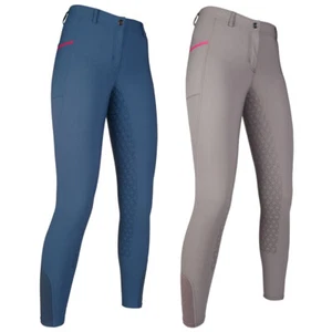 HKM Breeches for Women ELEMENTO with Silicone Full Seat - Picture 1 of 4