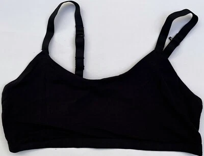 New Hanes Ultimate Originals Super Soft  Bralette 93% Viscose Size L/2XL - Image 1 of 3