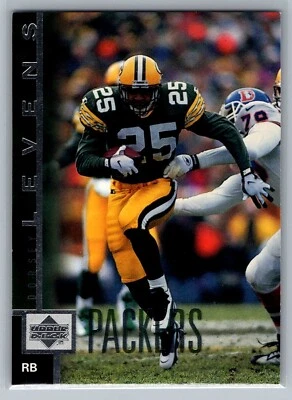 1997 UPPER DECK CARD # 209 Dorsey Levens - Green Bay Packers - Image 1 of 2