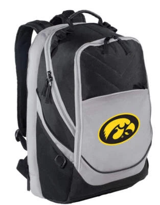 Iowa Hawkeyes Laptop Backpack – Official University of Iowa Bookbag – 17" Laptop - Image 1 of 4