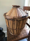 Large Vintage Locust Collection Basket Probably Philipines