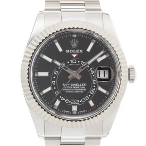 ROLEX Sky Dweller 326934 Black Oyster Warranty 2020 Box/Paper - Picture 1 of 24