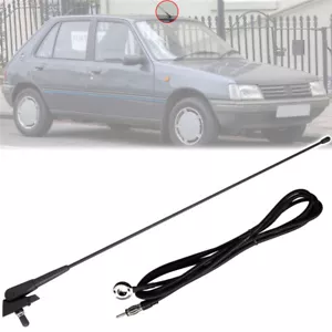 46cm Roof Antenna Mast Aerial Base For Peugeot 106 205 206 306 309 405 406 806 - Picture 1 of 8