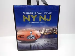 Super Bowl XLVIII 48 2. Februar 2014 NFL Reusable Shopping Bag New Old Stock - Bild 1 von 5