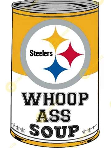 Pittsburgh Steelers Soup MAGNET - Football Steel Curtain Claypool NFL Cover