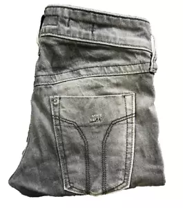 Miss Sixty Women's Black Denim Jeans Skinny Leg Slim Fit Size 28 Zipper Fly - Picture 1 of 16