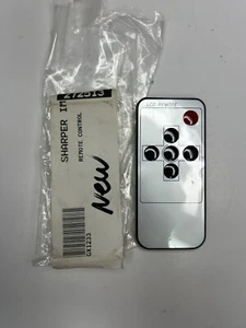 Sharper Image GX1233 LCD TV/Monitor Remote Control, Silver - OEM NOS - Picture 1 of 2