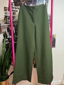 Women’s High Waisted 70’s Wide Leg Pant Size 26 - Picture 1 of 6