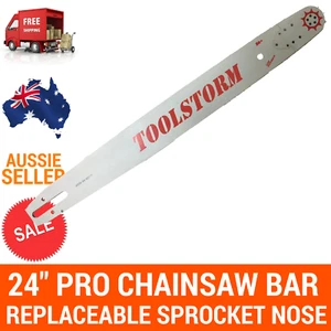 24" BAR ONLY 3/8 058 84DL For HUSQVARNA Chainsaw 266,372,394,395XP,365,576 MORE - Picture 1 of 1