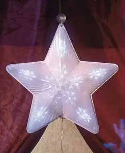 19" Lighted Animated 3D Shooting Star LED Show Motion of Lights Christmas Decor - Picture 1 of 4
