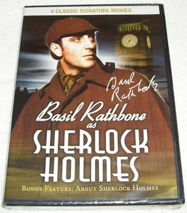 Basil Rathbone as Sherlock Holmes (DVD, 2007) 4 movie set - Bild 1 von 2