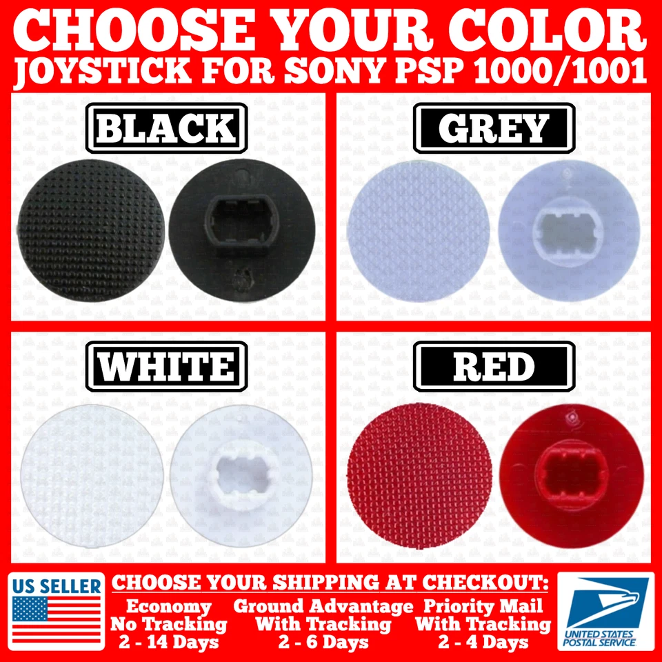 Tampa de joystick para Sony Playstation PSP 1000/1001 analógica botão polegar stick - Imagem 1 de 2