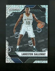 2016-17 Panini Prizm 5th Anniversary Mojo SP# /25 Langston Galloway #200 =L1087=