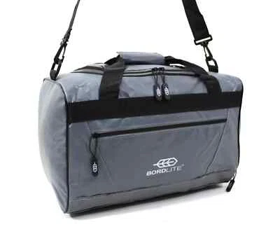 Ryanair EasyJet 40x25x20cm Hand Luggage Cabin Bag Travel Holdall Under Seat Grey - Image 1 of 4