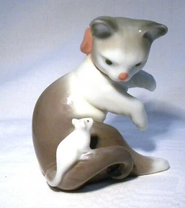  Lladro Cat & Mouse 5236 MIB - Bild 1 von 5