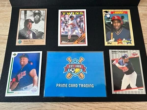 10x 1980’s-90’s Kirby Puckett Baseball Card Job Lot - Picture 1 of 4